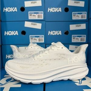 HOKA White Running Shoes